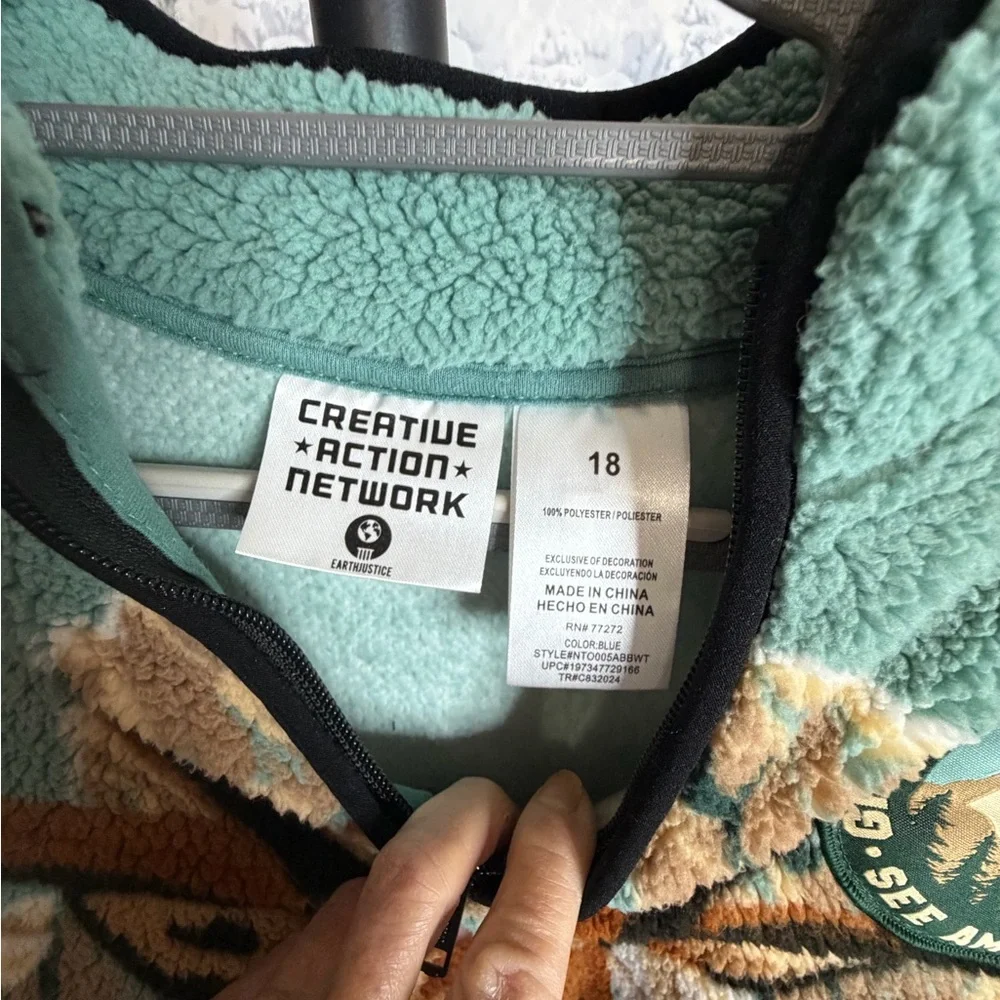 creative action network cozy fleece